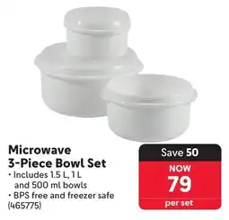 Makro Addis Microwave Bowl Set offer