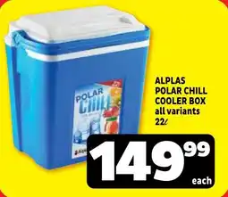 Usave Alplas polar chill cooler box offer