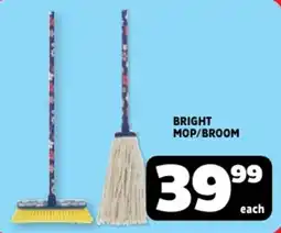 Usave Bright mop/ broom offer