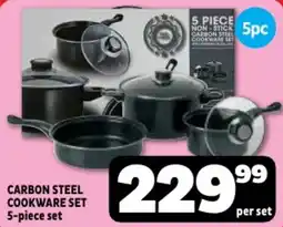 Usave Carbon steel cookware set offer