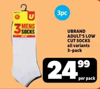 Usave Ubrand adult's low cut socks offer