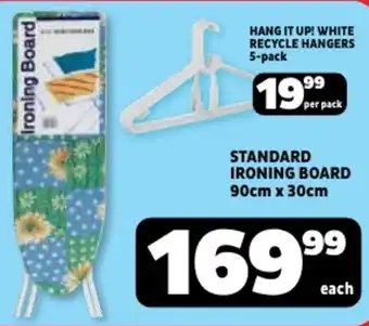 Usave Standard ironing board offer
