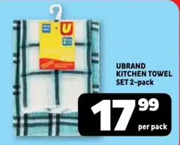 Usave Ubrand kitchen towel set offer