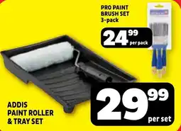 Usave Addis paint roller & tray set offer