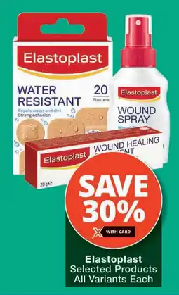 Checkers Elastoplast Selected Products All Variants offer