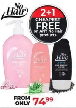 Dis-Chem No Hair products offer