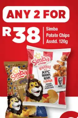 OK Foods Simba Potato Chips Asstd. offer