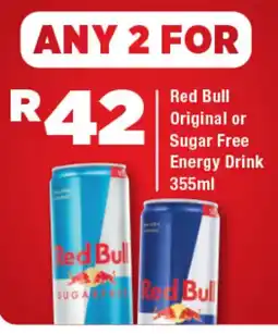 OK Foods Red Bull Original or Sugar Free Energy Drink offer