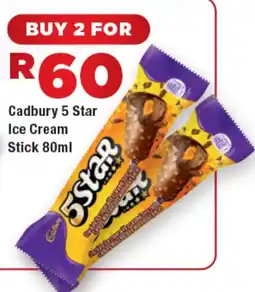 OK Foods Cadbury 5 Star Ice Cream Stick offer