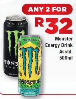 OK Foods Monster Energy Drink Asstd. offer