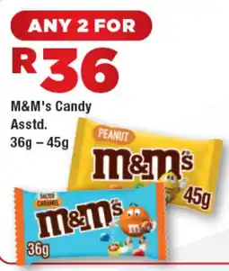 OK Foods M&M's Candy Asstd. offer
