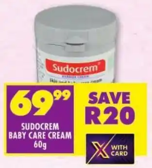Shoprite Sudocrem baby care cream offer