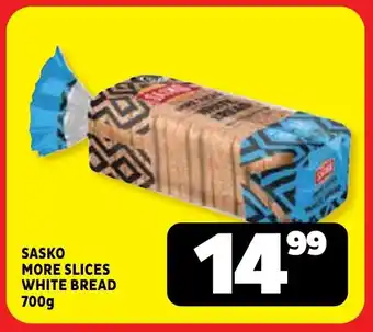 Usave Sasko more slices white bread offer