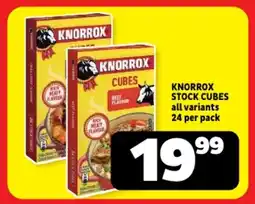 Usave Knorrox stock cubes all variants offer