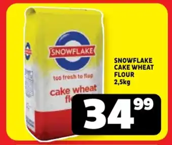 Usave Snowflake cake wheat flour offer