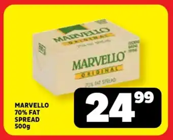 Usave Marvello 70% fat spread offer