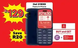 Usave Itel 2163D Feature Phone offer