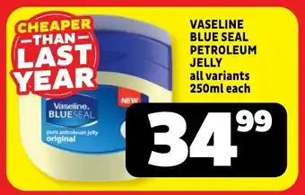 Usave Vaseline blue seal petroleum jelly offer