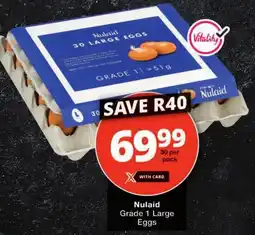 Checkers Nulaid Grade 1 Large Eggs offer