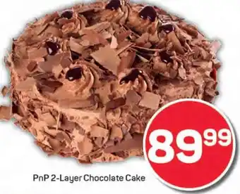 Pick n Pay PnP 2-Layer Chocolate Cake offer