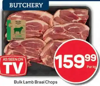 Pick n Pay Bulk Lamb Braai Chops offer