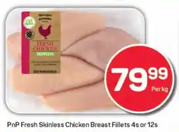 Pick n Pay PnP Fresh Skinless Chicken Breast Fillets offer