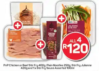 Pick n Pay All 4 for R120 offer