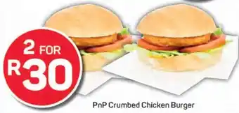 Pick n Pay PnP Crumbed Chicken Burger offer