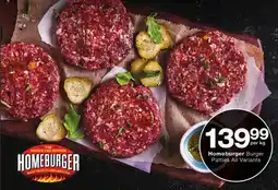 Checkers Homeburger Burger Patties All Variants offer