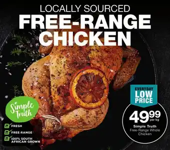 Checkers Simple Truth Free-Range Whole Chicken offer