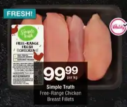 Checkers Simple Truth Free-Range Chicken Breast Fillets offer