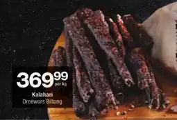 Checkers Kalahari Droëwors Biltong offer