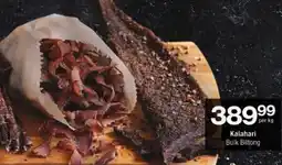 Checkers Kalahari Bulk Biltong offer