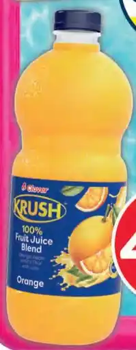 Pick n Pay Clover Krush 100% Fruit Juice Blend Assorted offer