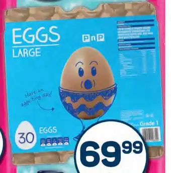 Pick n Pay PnP Large Eggs offer
