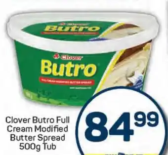 Pick n Pay Clover Butro Full Cream Modified Butter Spread Tub offer