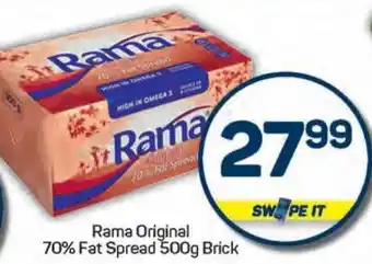 Pick n Pay Rama Original 70% Fat Spread Brick offer