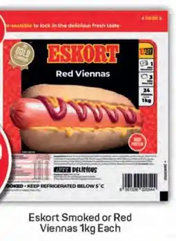 Pick n Pay Eskort Smoked or Red Viennas offer