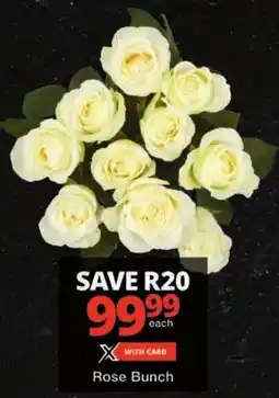 Checkers Rose Bunch offer