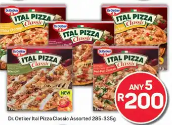 Pick n Pay Dr. Oetker Ital Pizza Classic Assorted offer