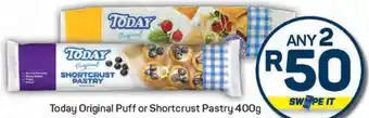 Pick n Pay Today Original Puff or Shortcrust Pastry offer