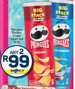 Pick n Pay Pringles Potato Chips Assorted offer