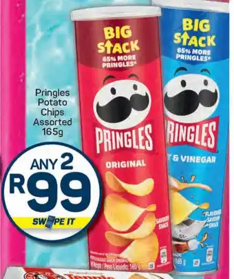 Pick n Pay Pringles Potato Chips Assorted offer