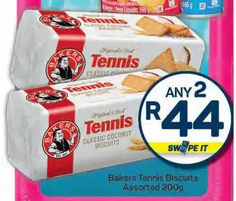 Pick n Pay Bakers Tennis Biscuits Assorted offer