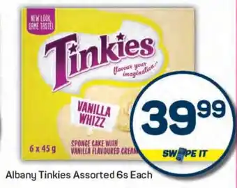 Pick n Pay Albany Tinkies Assorted offer