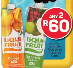 Pick n Pay Liqui-Fruit Long Life Fruit Juice Assorted offer