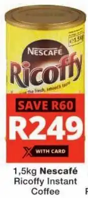 Checkers Nescafé Ricoffy Instant Coffee offer