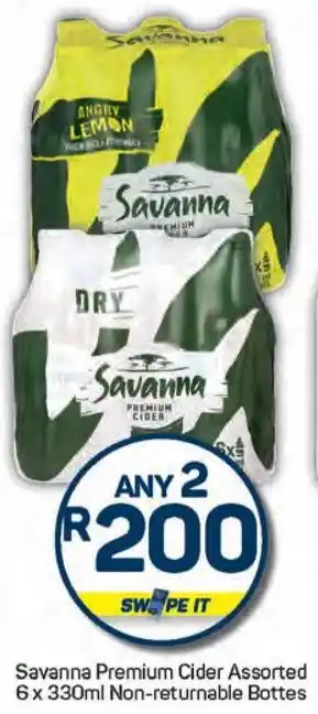 Pick n Pay Savanna Premium Cider Assorted offer