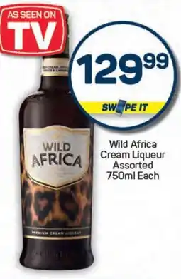 Pick n Pay Wild Africa Cream Liqueur Assorted offer