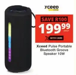 Checkers Xceed Pulse Portable Bluetooth Groove Speaker 10W offer